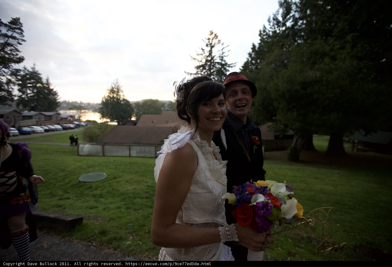 A Dreamy Wedding by the House