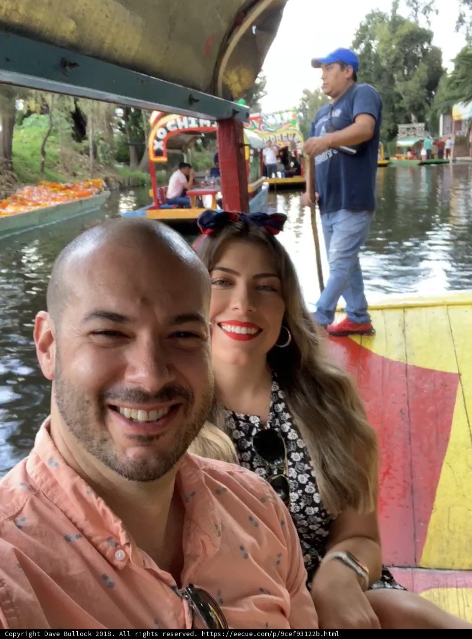 Boat Selfie with Lori and Dave