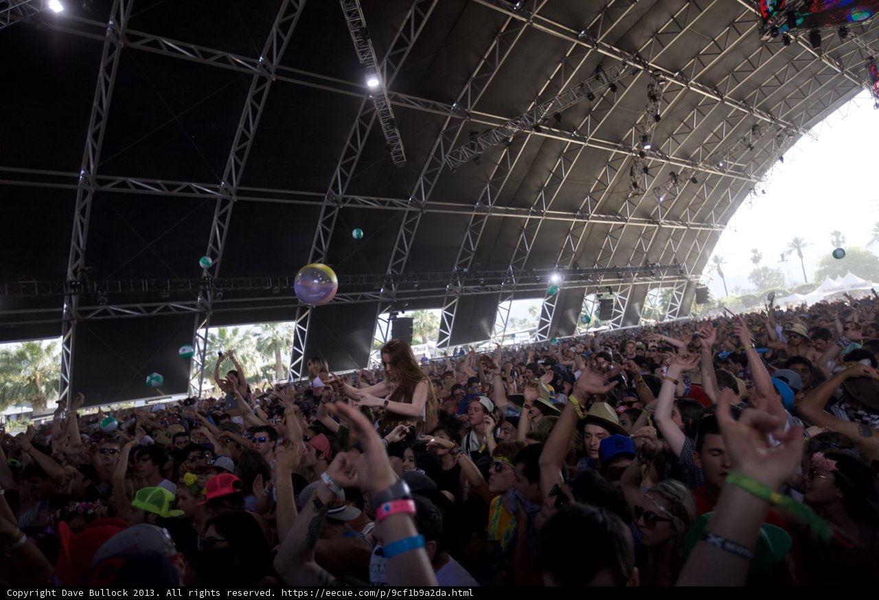 Balloons and Beats at Coachella