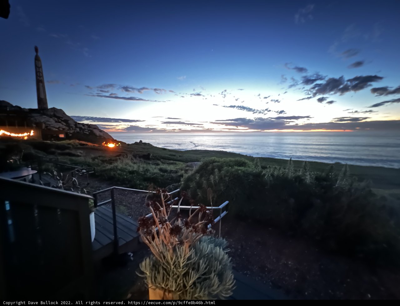 A Serene Sunset at the Jenner Lighthouse