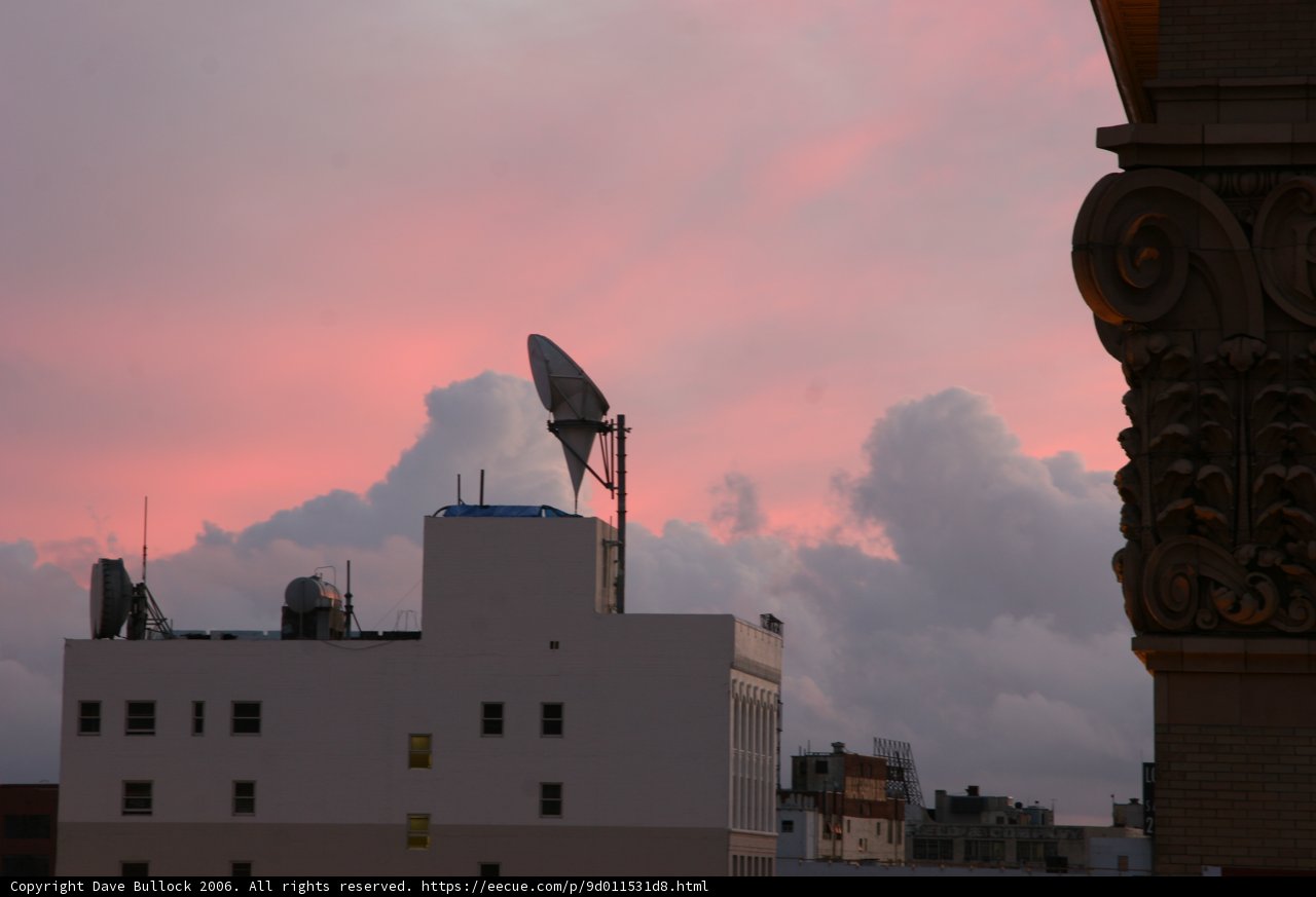 Towering Architecture with an Electrical Device