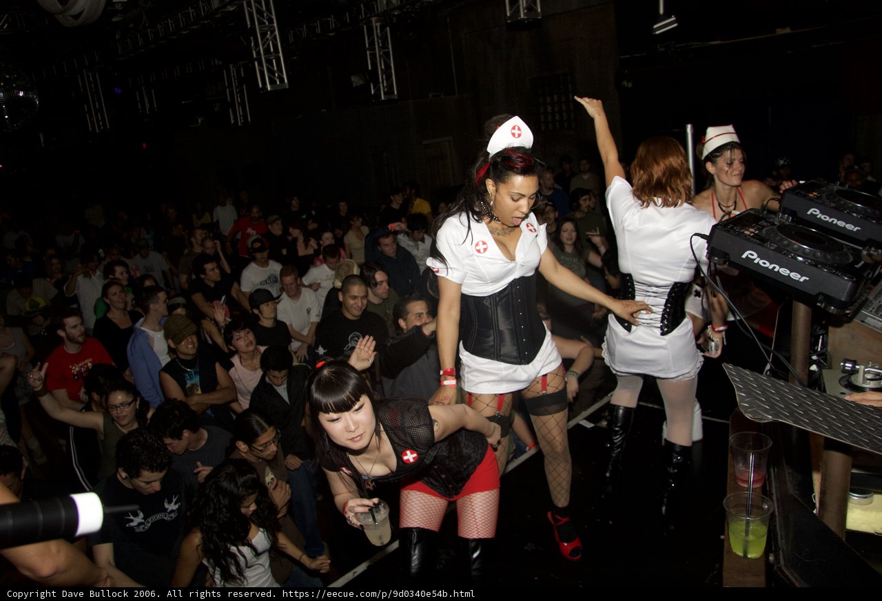 Funky Nurses on the Dance Floor