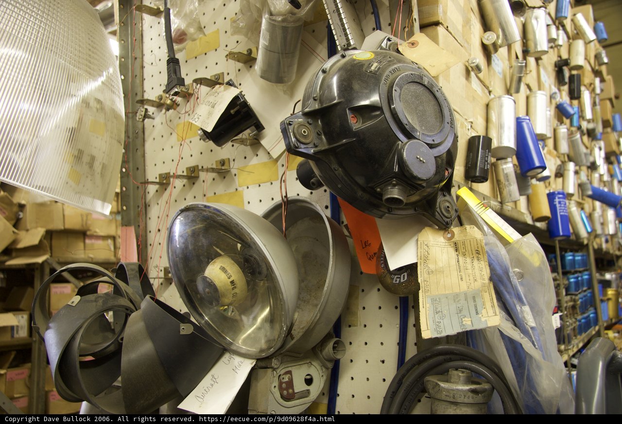 Wall of Industrial Gear