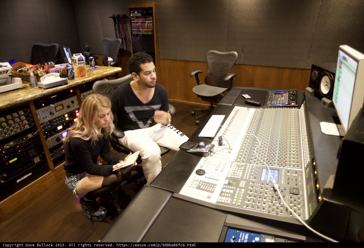 Recording Session with Marc Kinchen and Anabel Englund