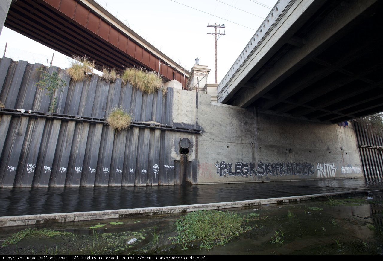 Graffiti on the River Bridge