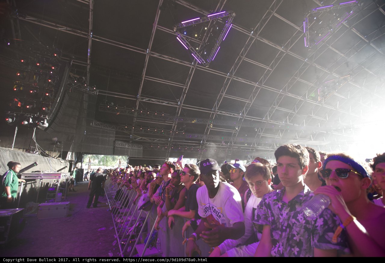 Urban Crowd at Coachella Concert