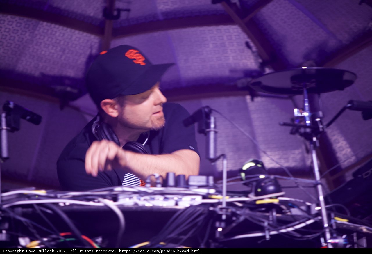 DJ Shadow gets the party started