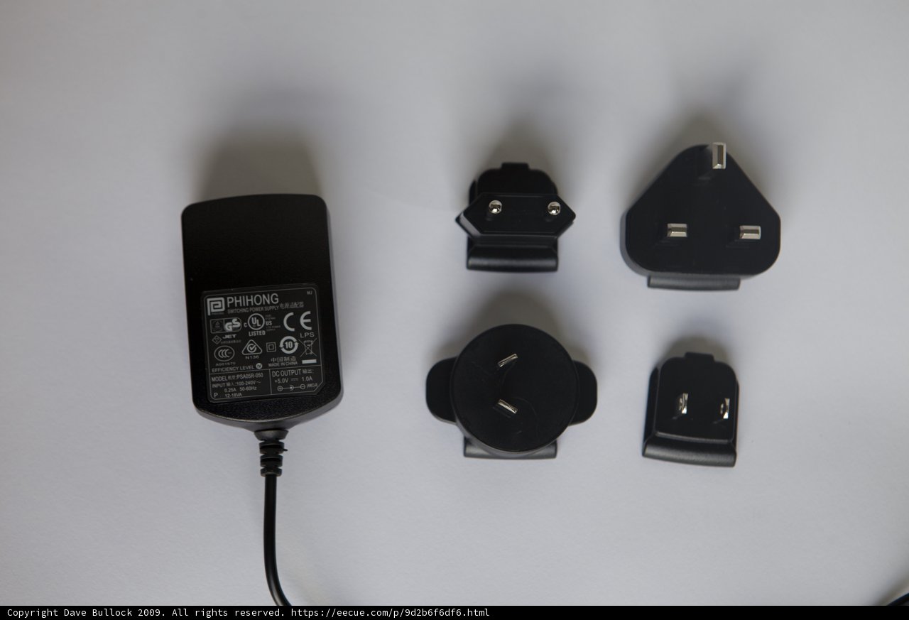 Powering up with Four Adapter Plugs