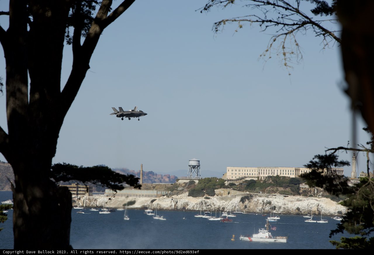 Majestic Fly-Over at San Francisco's Fleet Week Air Show, 2023
