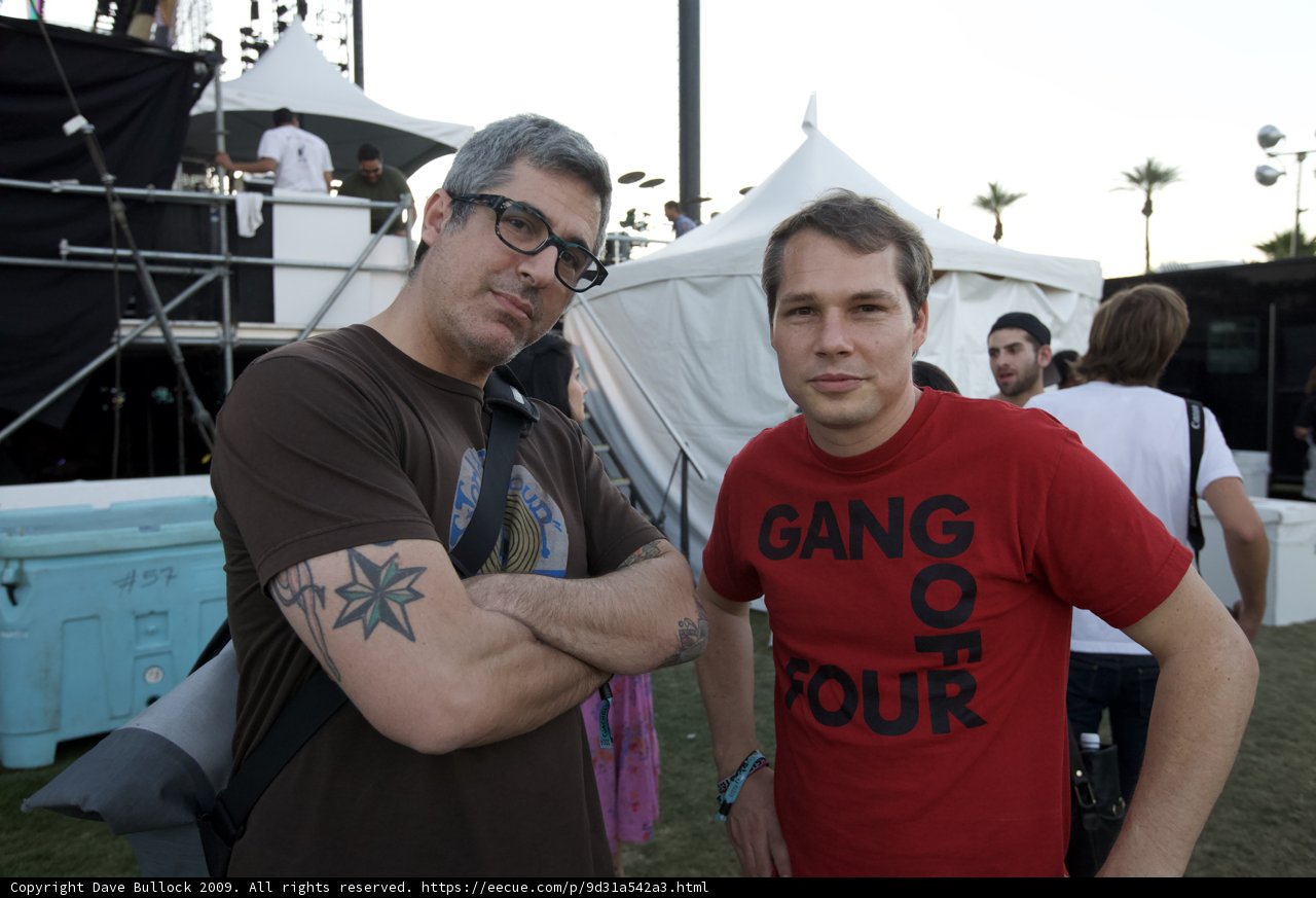 Two Men Enjoying Coachella 2009