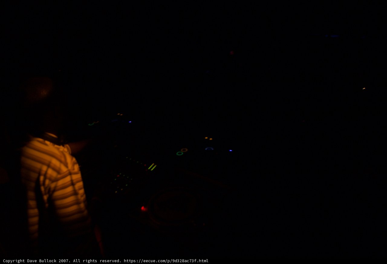 Nighttime DJ Session