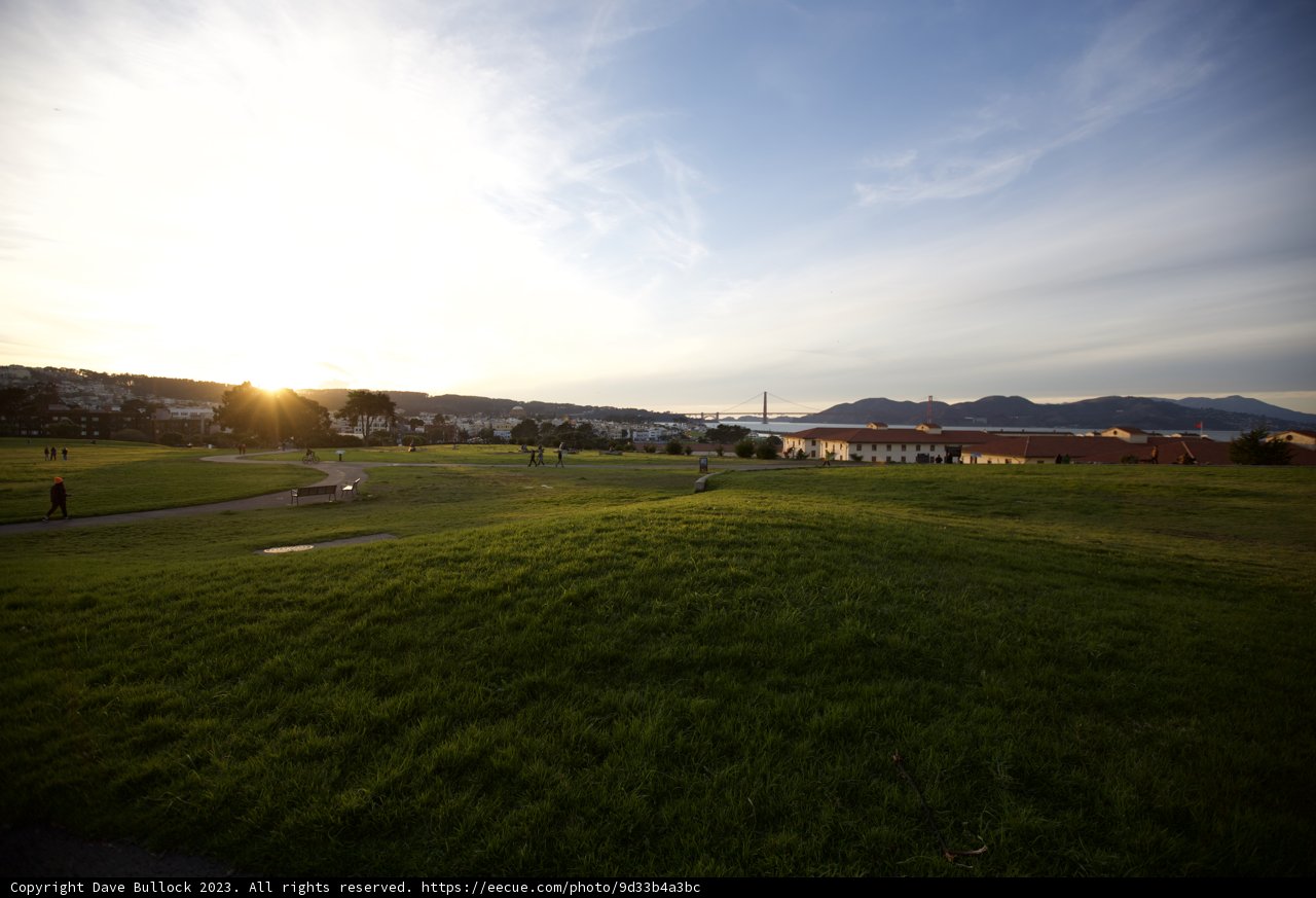 Sunset Serenity at Fort Mason Golf Course, 2023