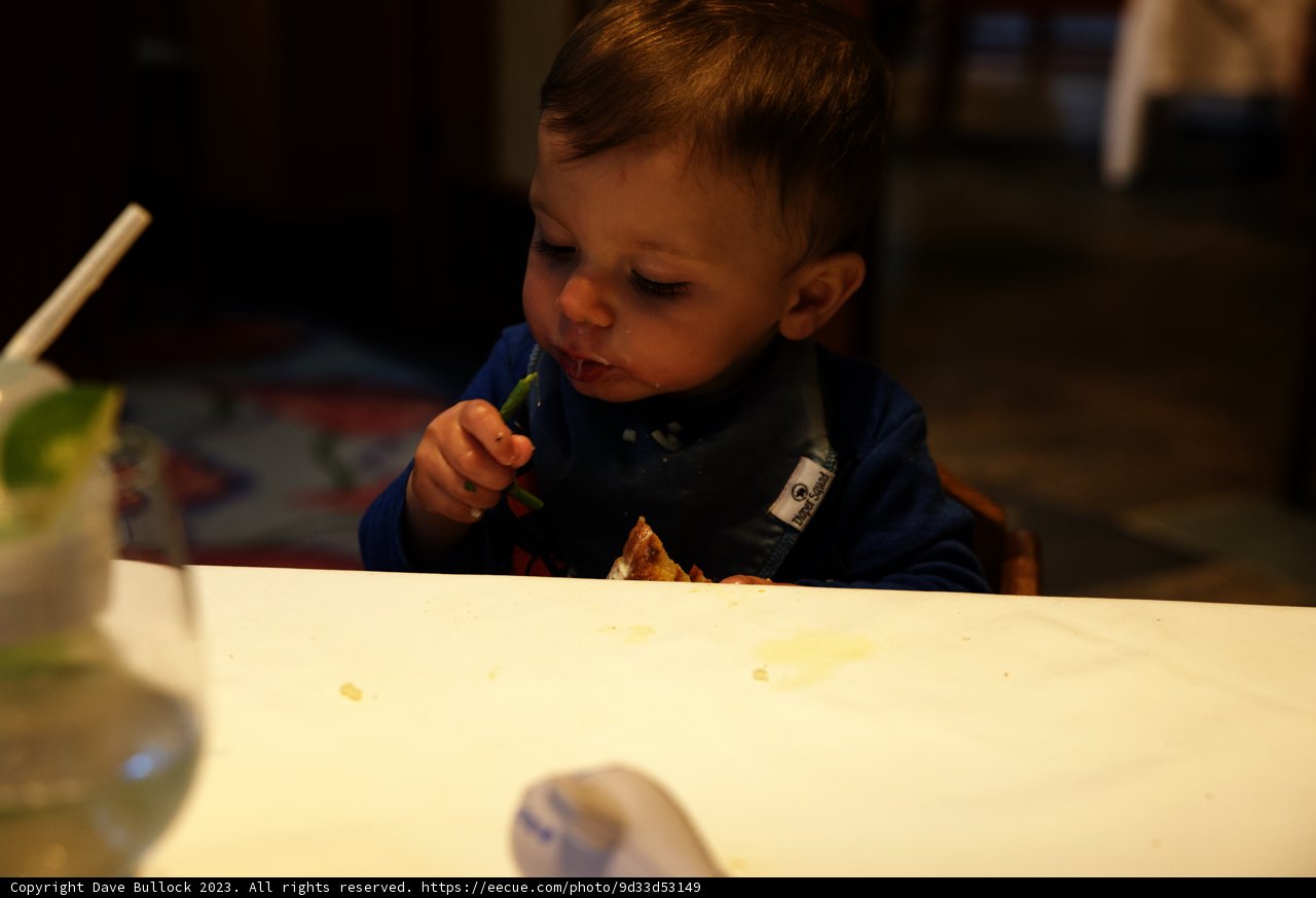 Little Pizza Lover at Disneyland