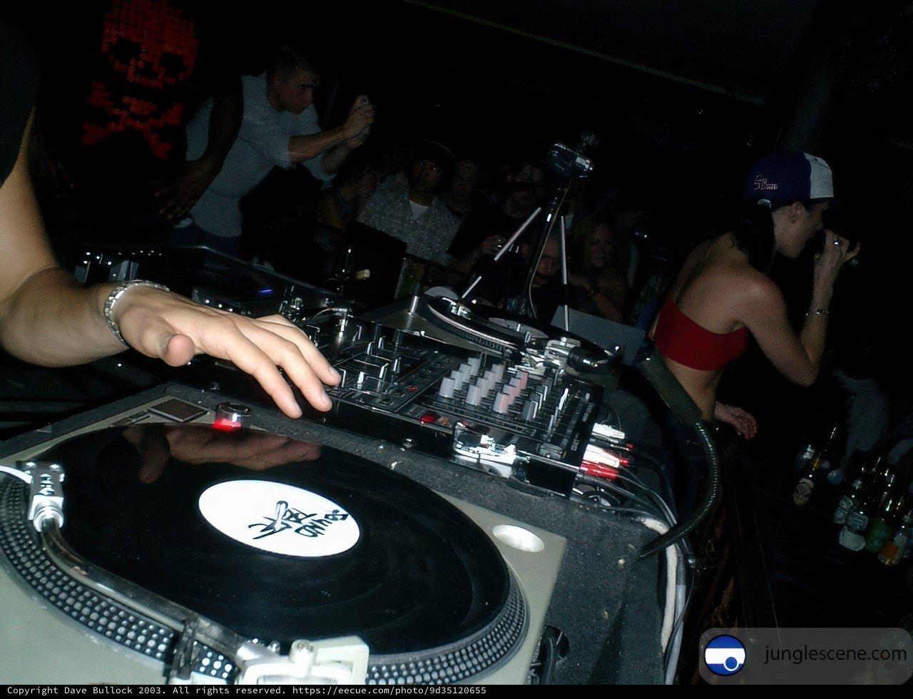 DJ Spins the Night Away