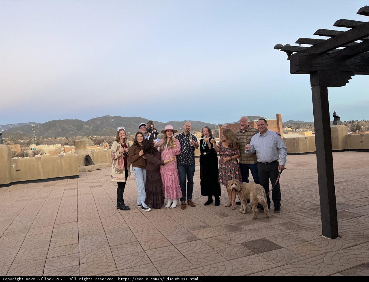 A Rooftop Gathering in Santa Fe
