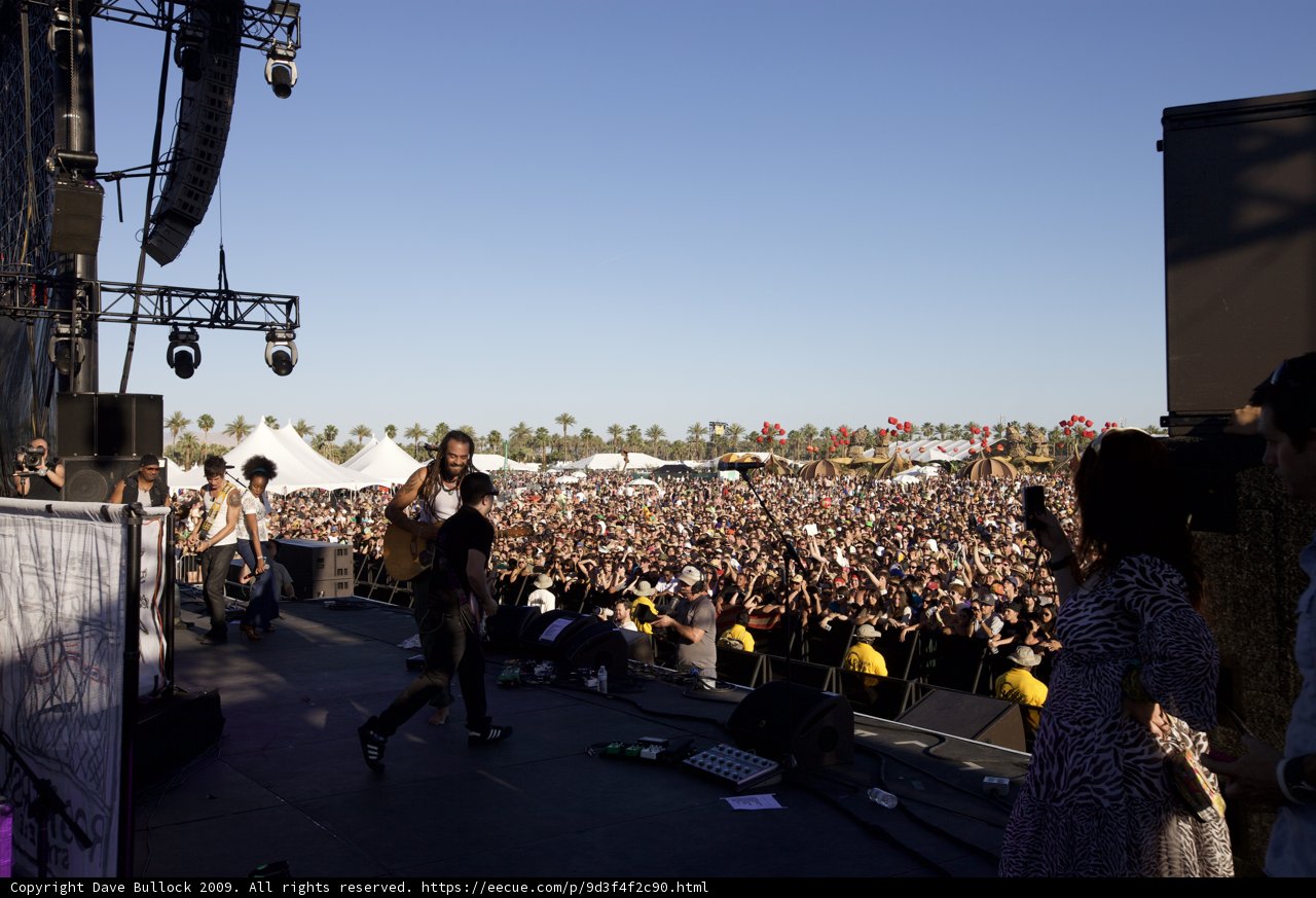 Coachella 2009: Michael Franti and Cherine Anderson rock the stage