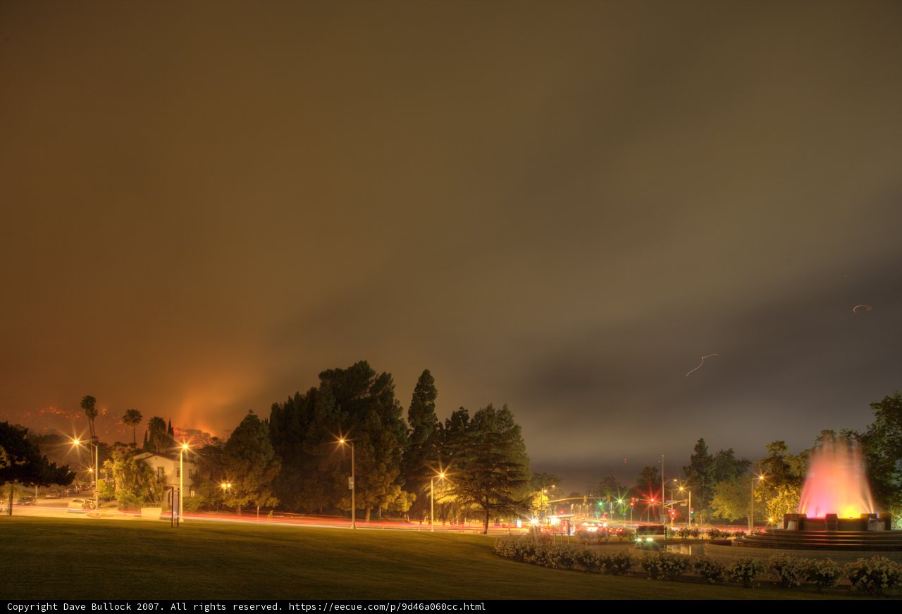 Griffith Park On Fire
