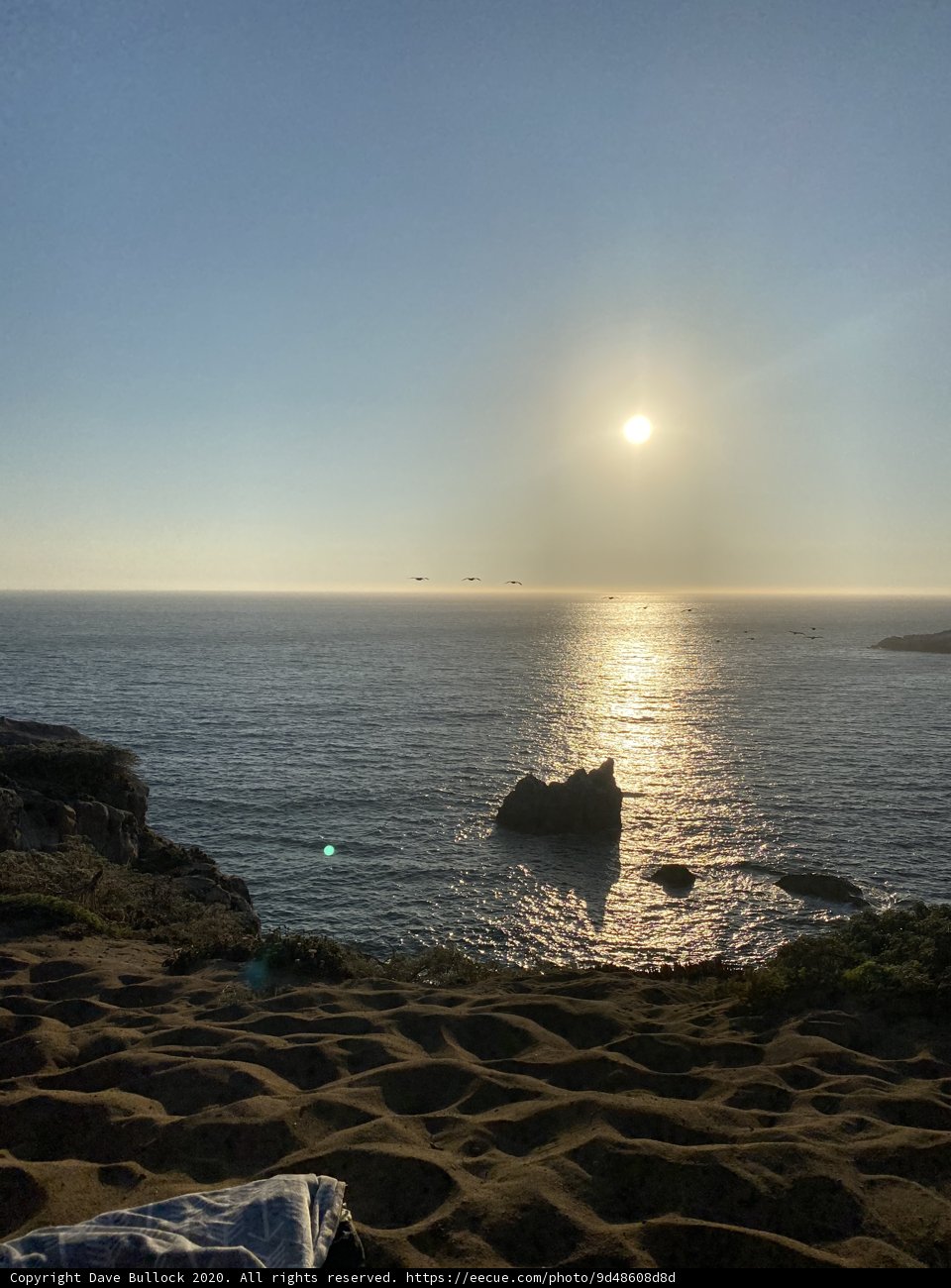 Serene Sunset at Jenner Beach
