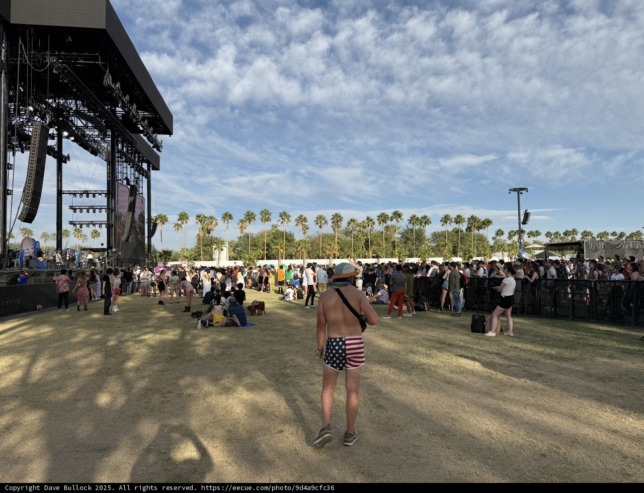 Festival Vibes Under a Cloudy Sky