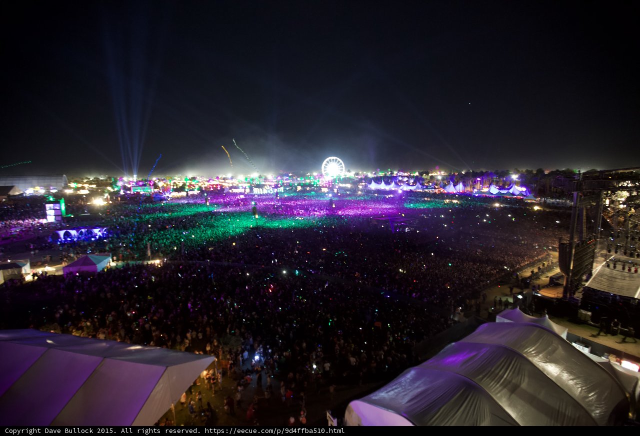 City Lights at Coachella Festival