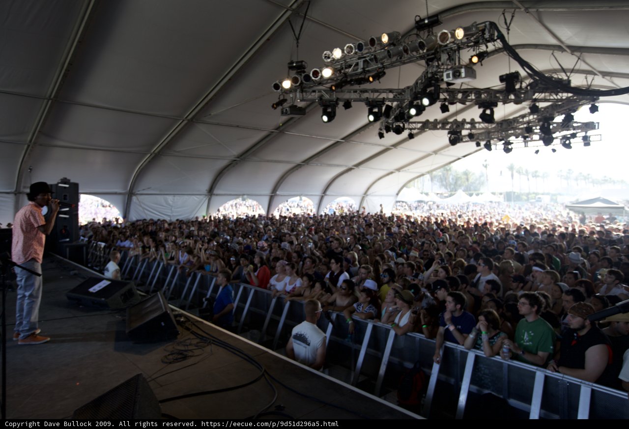 Roy Khan Rocks Coachella Stage