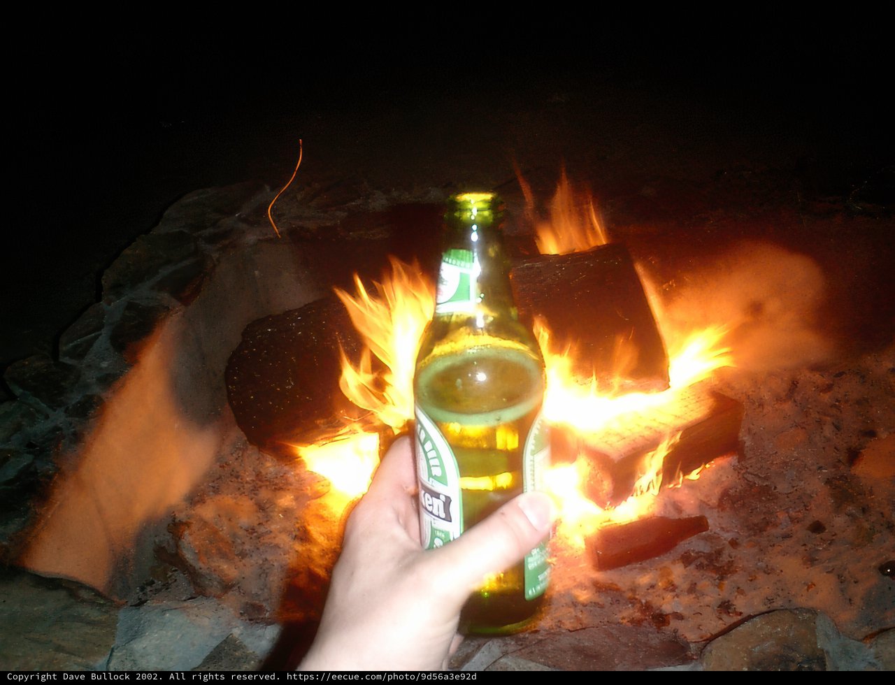 Desert Lager Bonfire