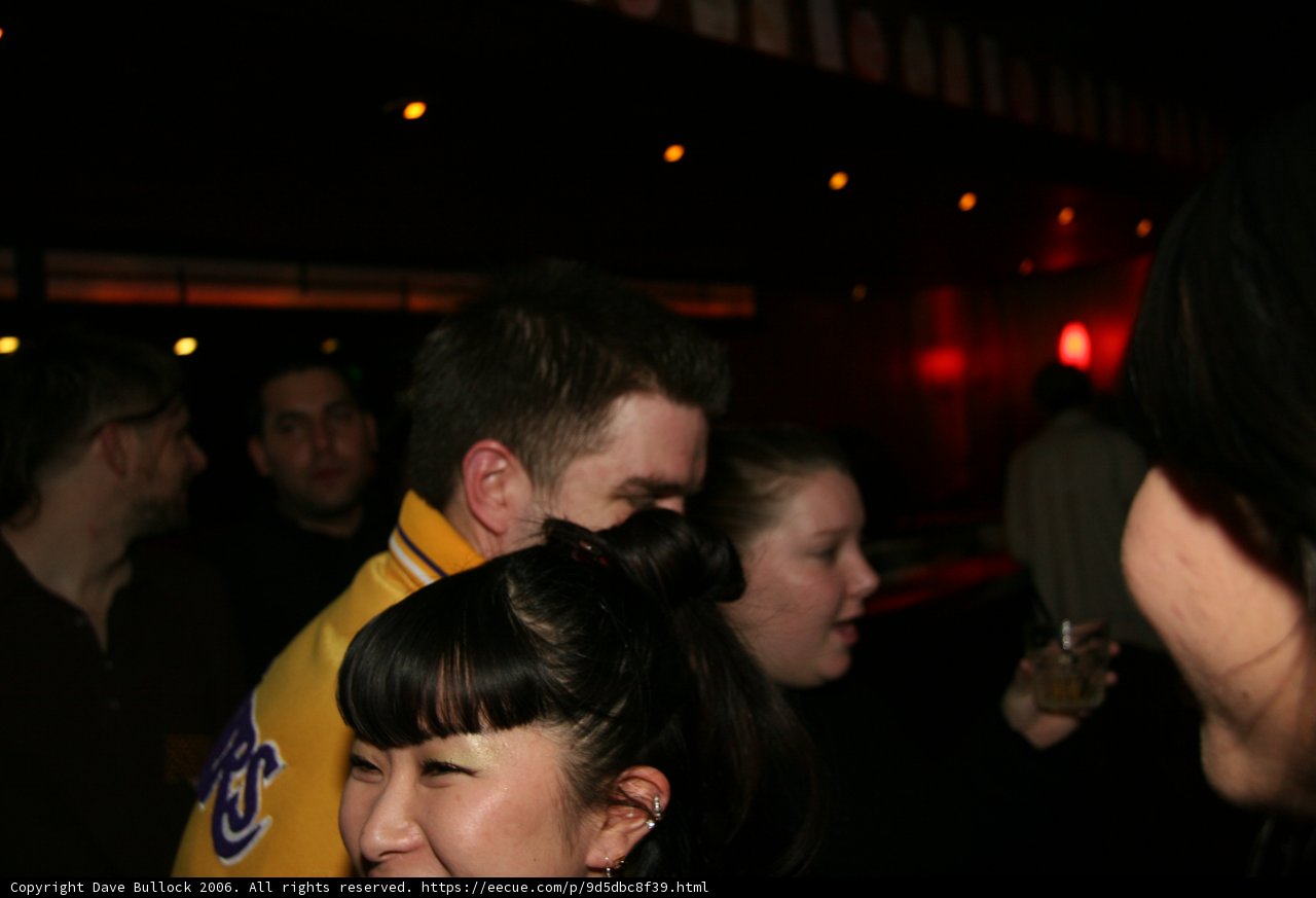 Nightlife Party with Yellow Shirt Man