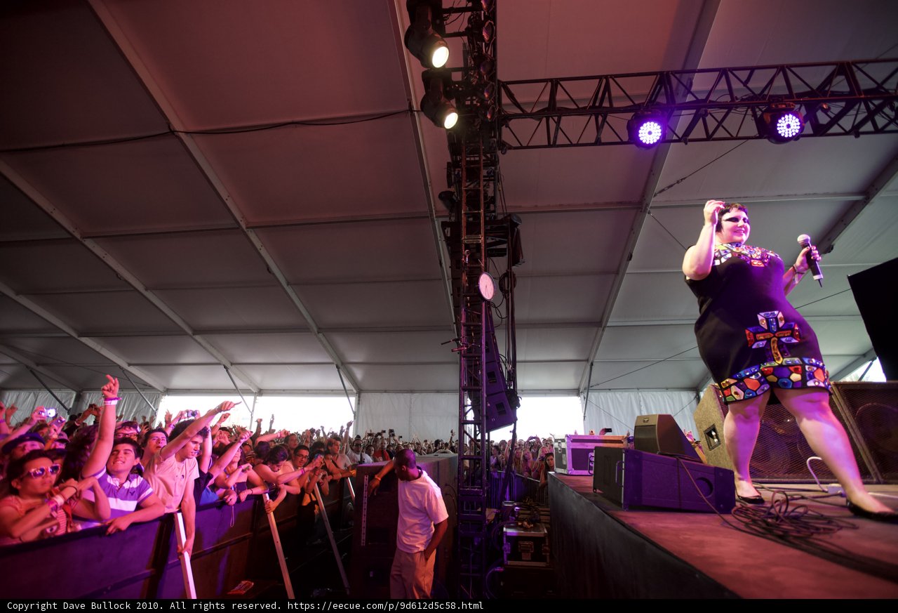 The Electrifying Performance of Beth Ditto at Coachella