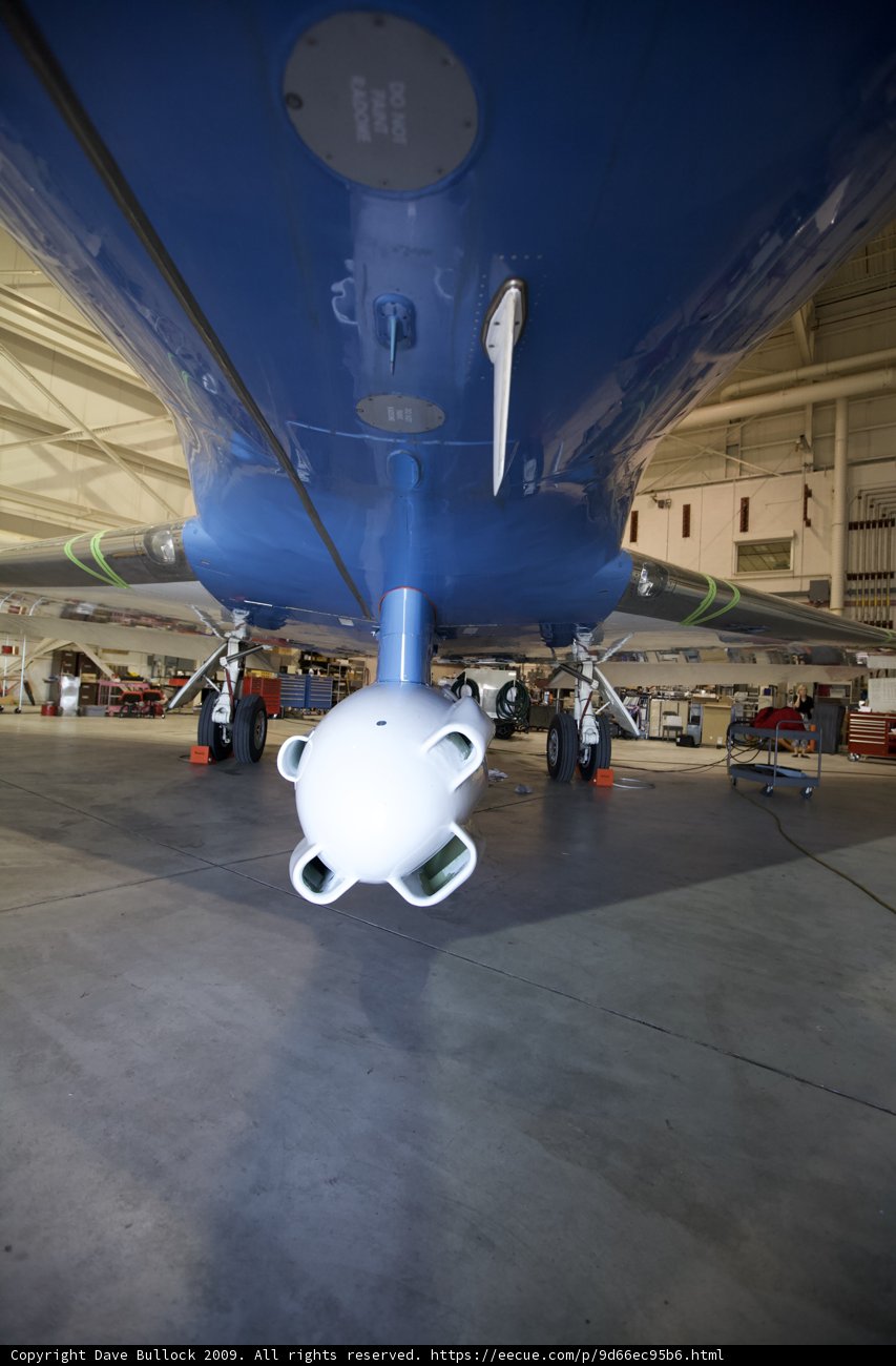 Blue Plane Takes Flight