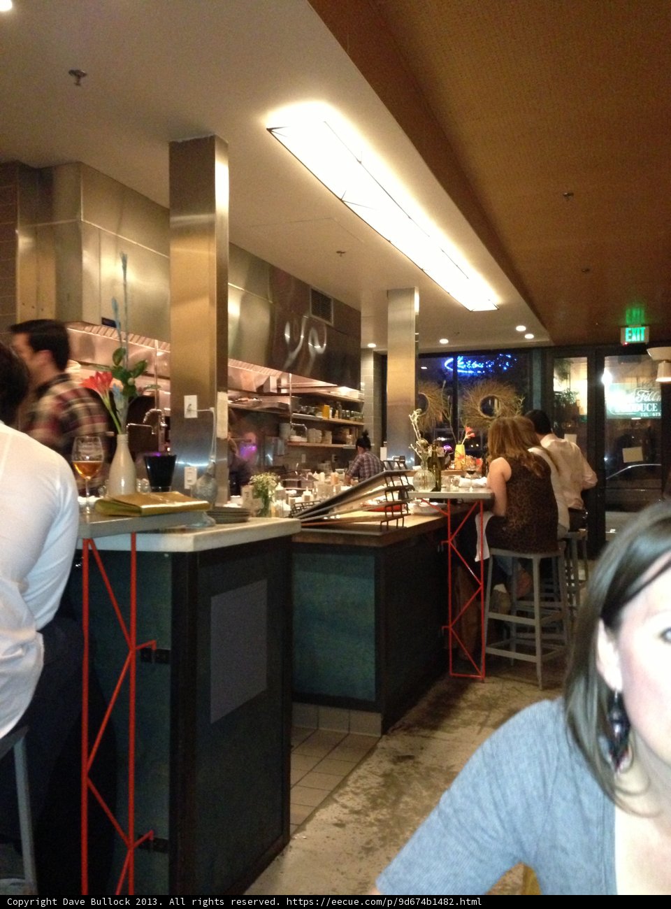 Relaxed Evening at the Restaurant Bar