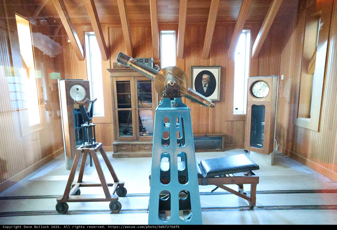Historic Observatory Room at Chabot Space Center