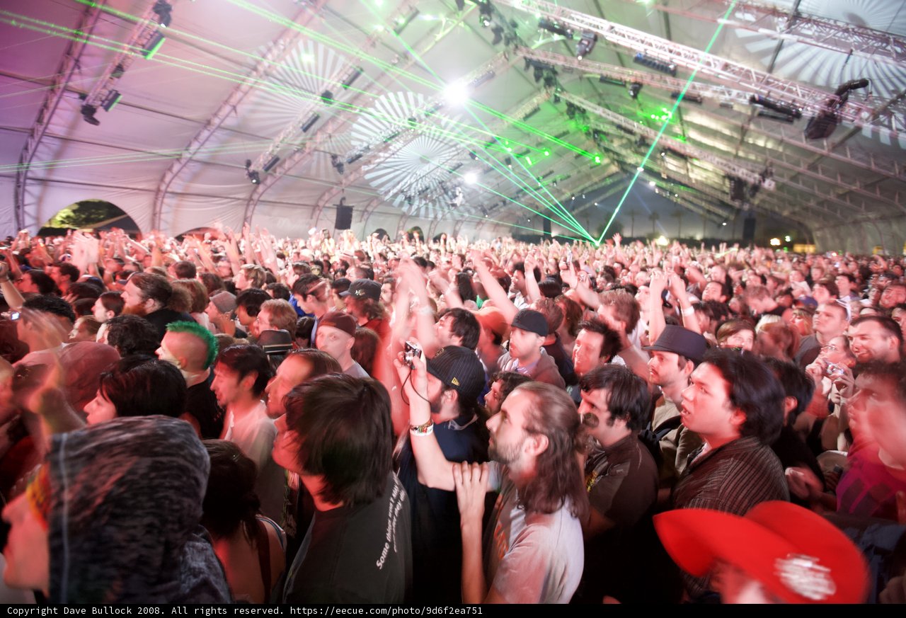 Coachella Crowd Goes Wild