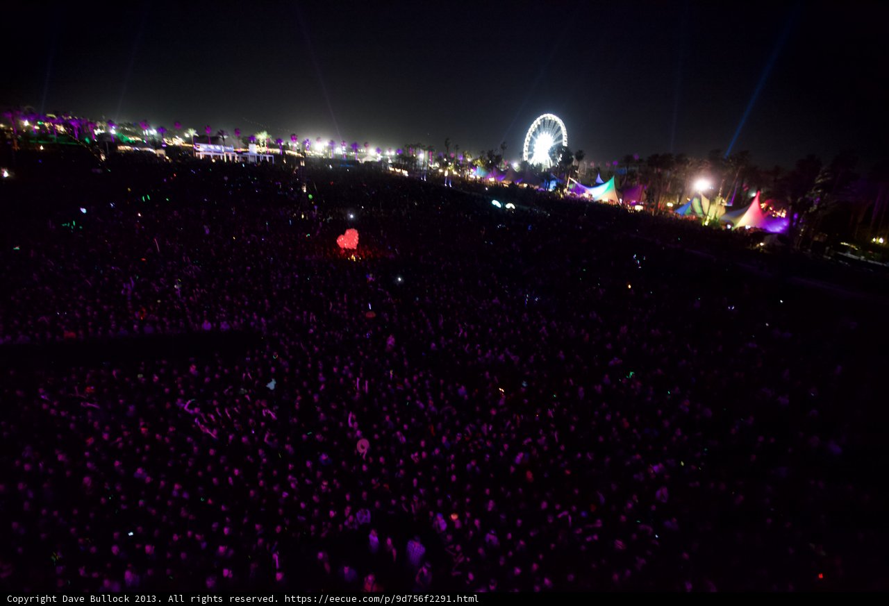 Night Metropolis at Coachella