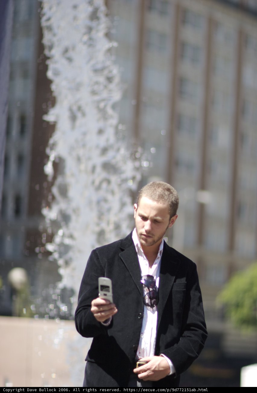 Formalwear at the Fountain