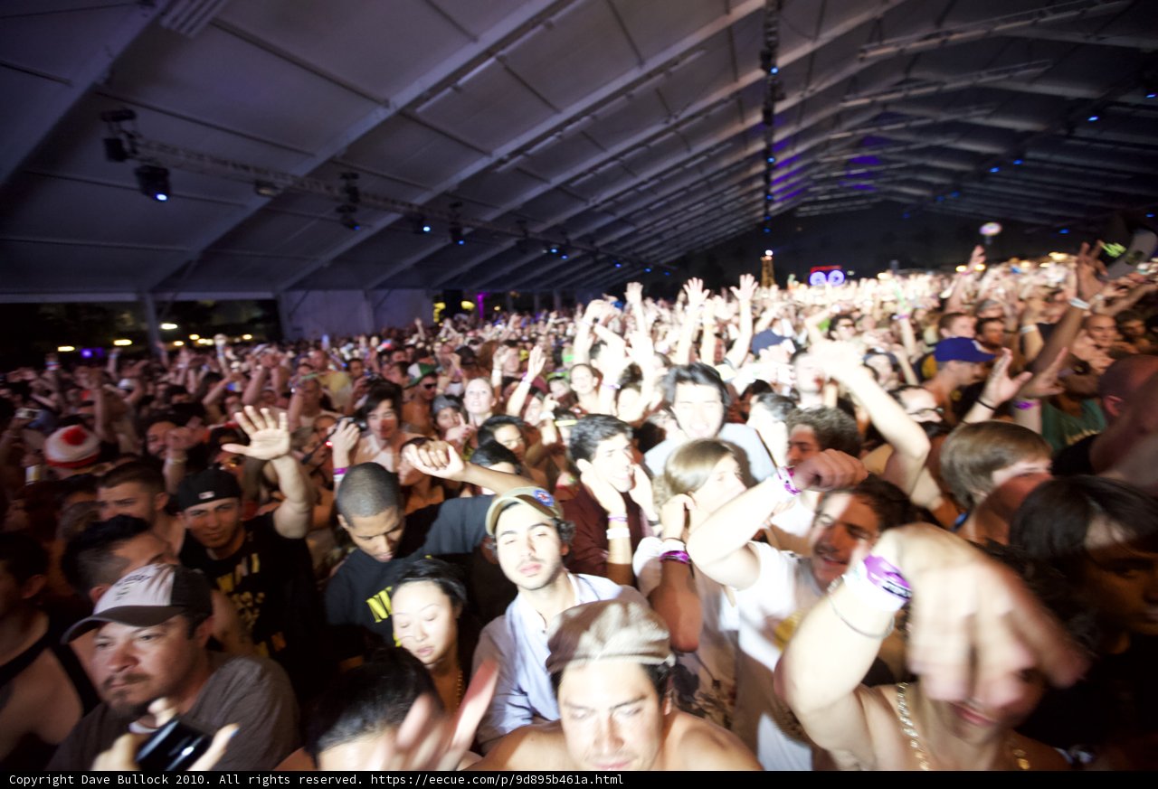 Urban Crowd at Coachella Saturday Concert