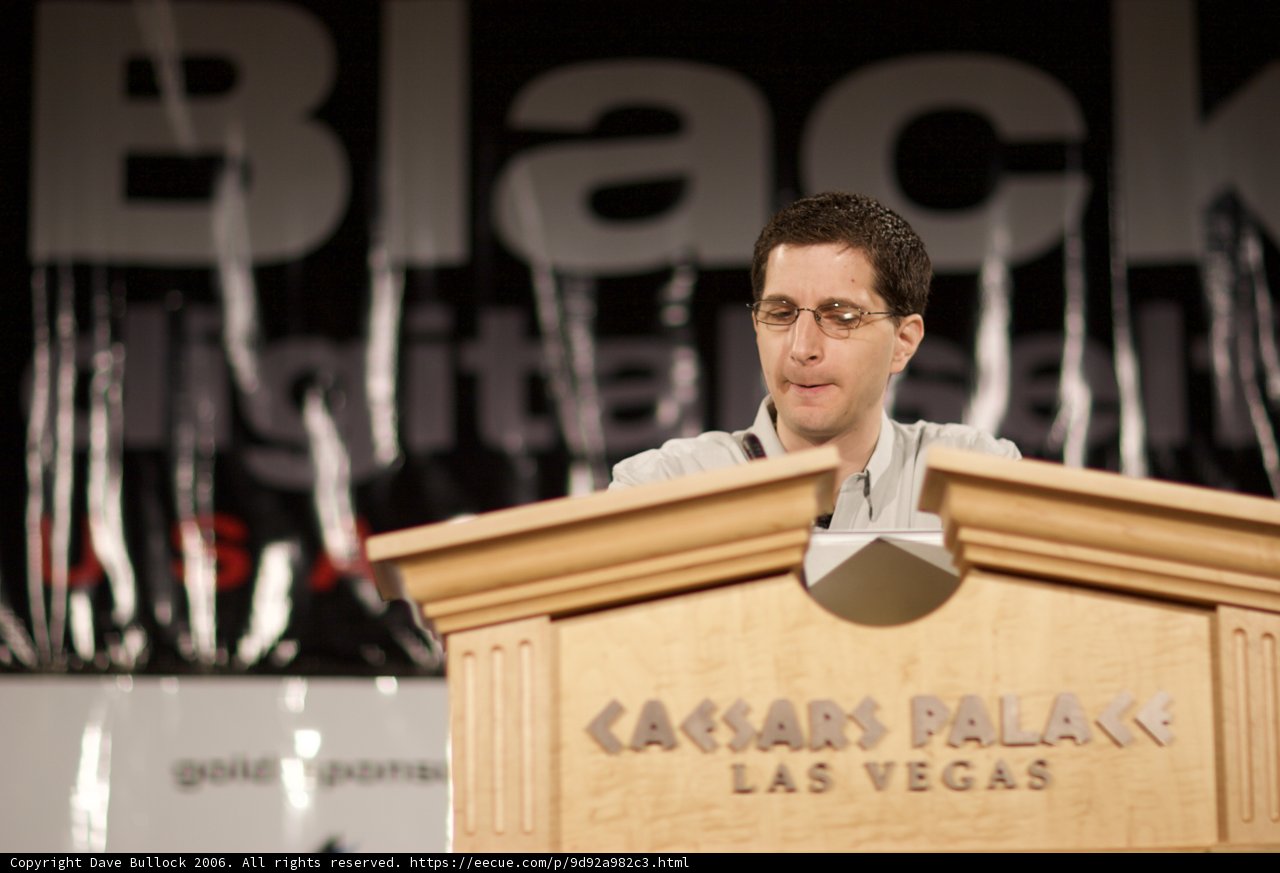 Jeff M Delivers Captivating Speech from Podium