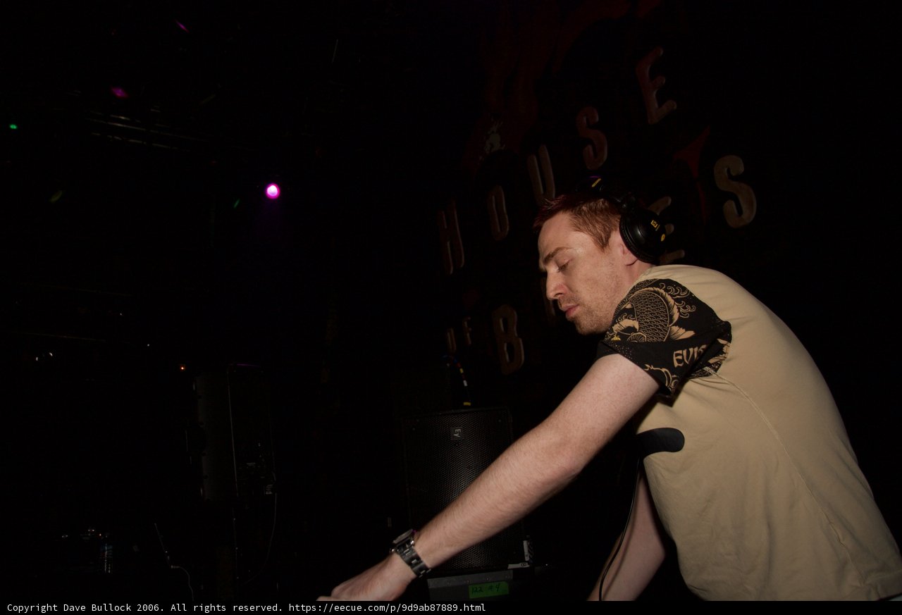 DJ Jamming at the Club