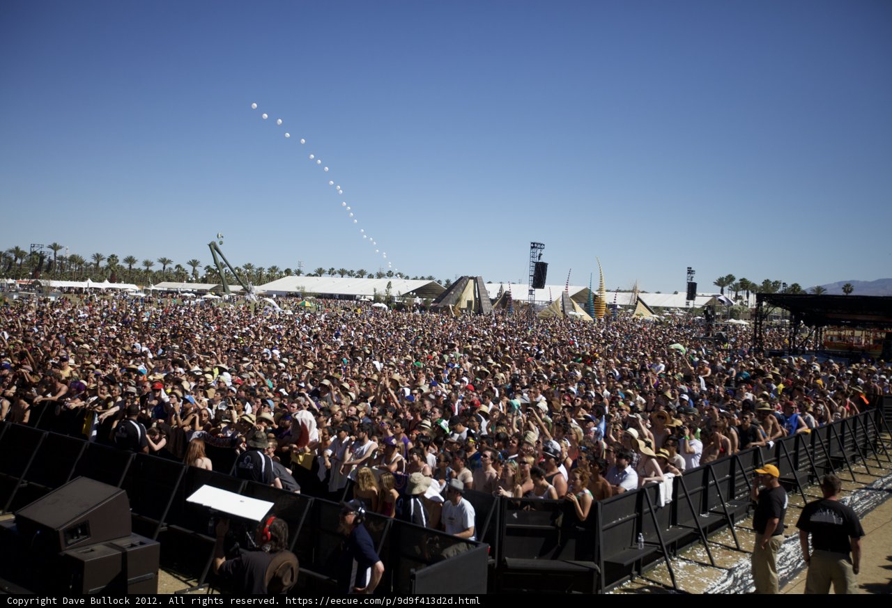 Kite-Flying Fun at Coachella Music Festival