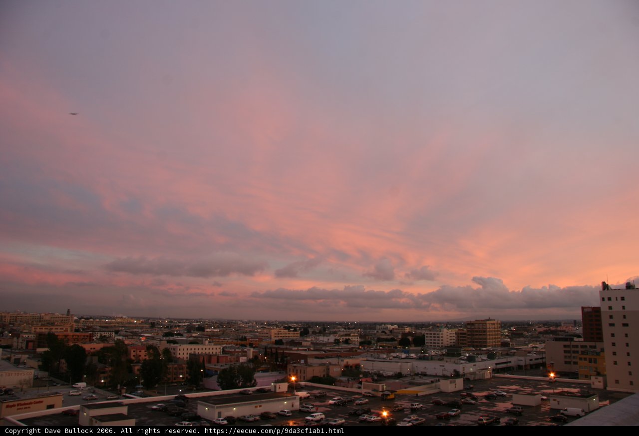 San Francisco Sunset from the Roof Loft