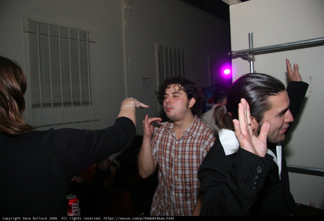 Black shirt and microphone in the NYE club