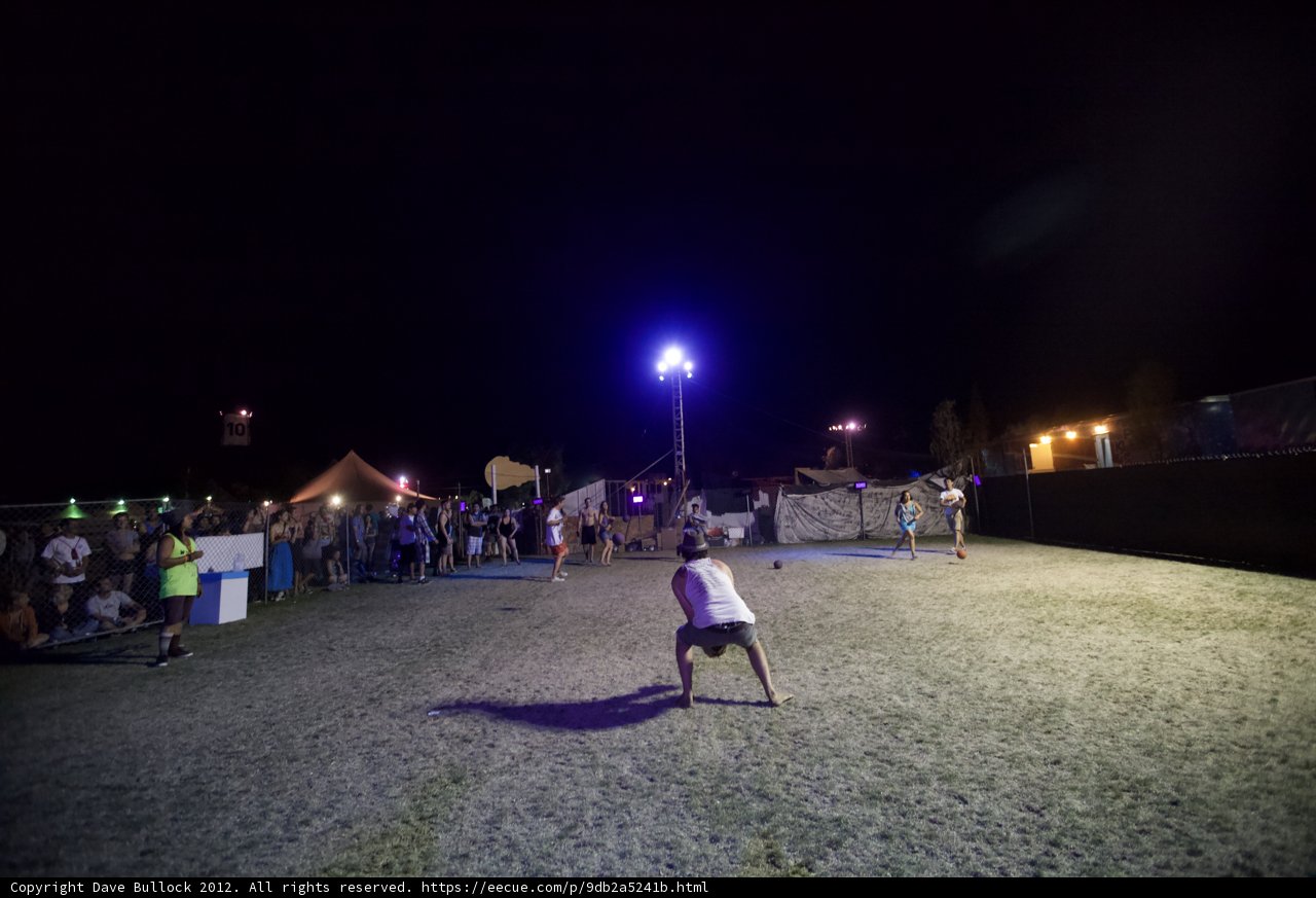 Nighttime Frisbee Fun