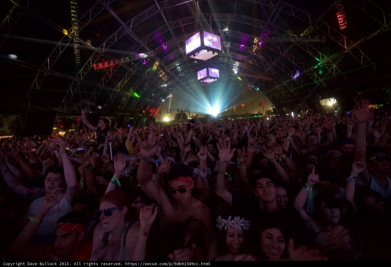 Coachella Crowd Goes Wild