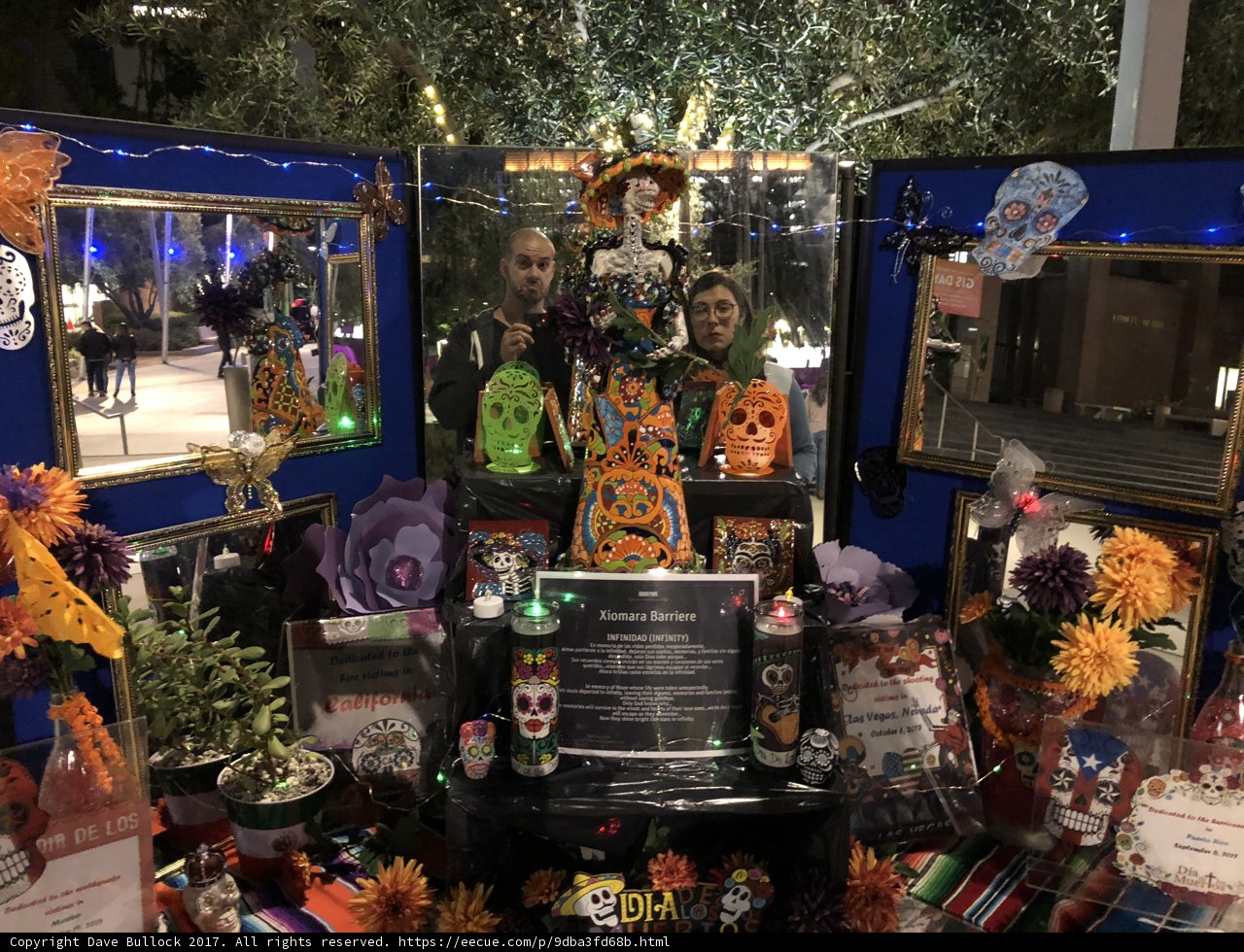 Day of the Dead Display at the Museum
