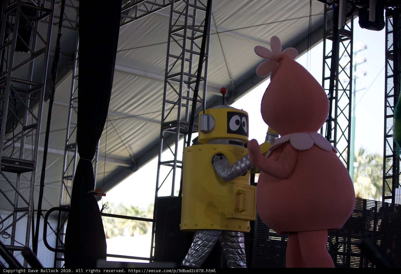 Pink Robot Performance