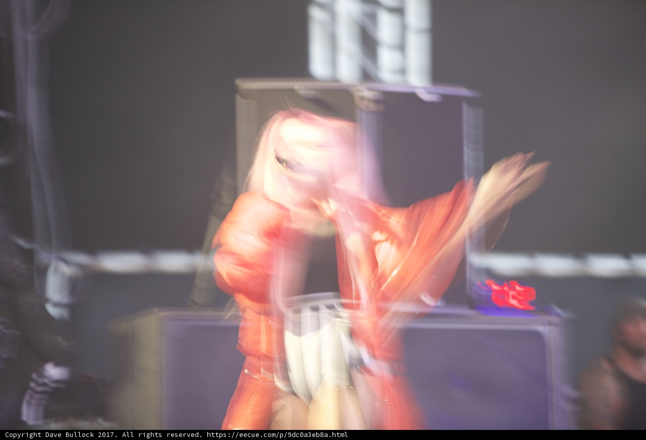Dancing in a Blur of Red
