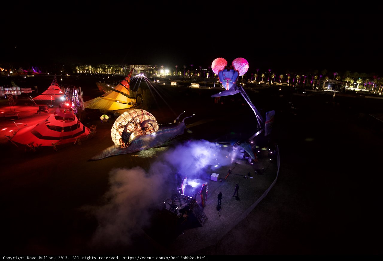 Desert Metropolis Lighting Extravaganza