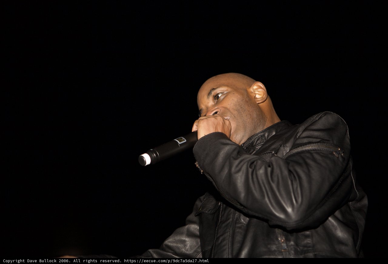 Solo Performance in Leather Jacket