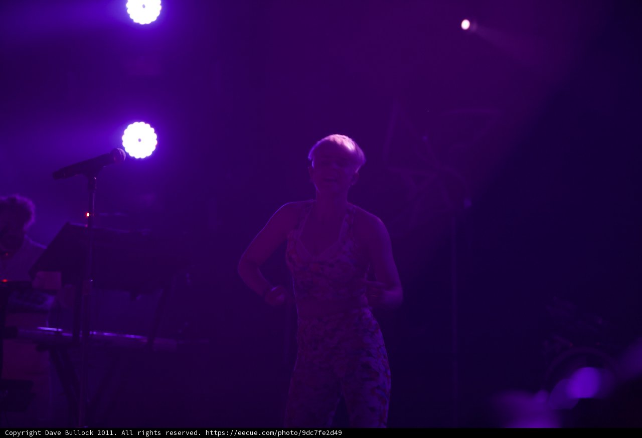 Purple Spotlight Performance