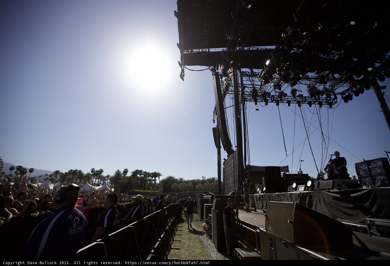 Sun-Kissed Crowd at Coachella