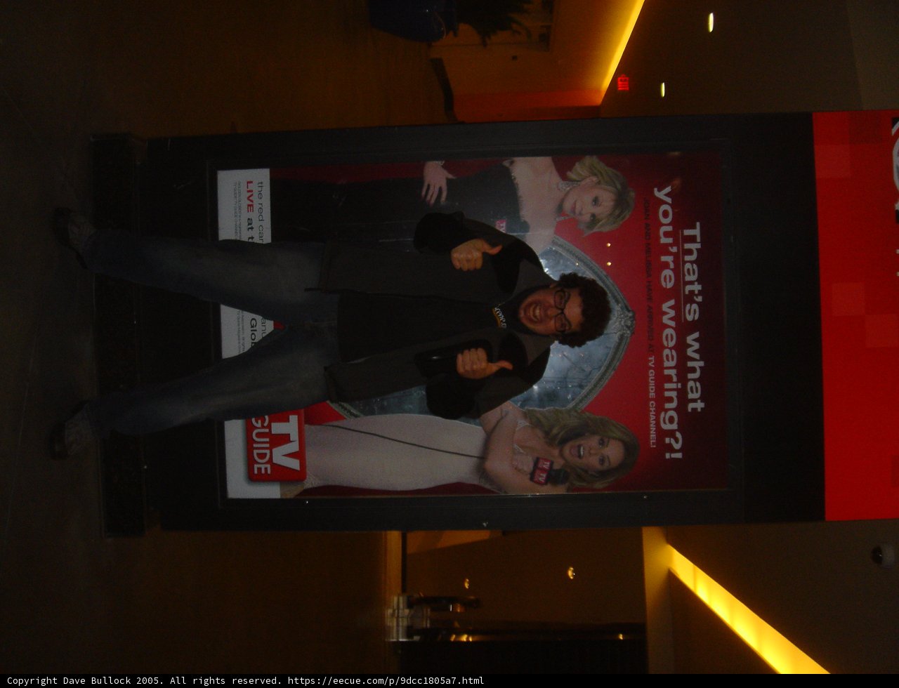 Dave B and the Cinema Advertisement